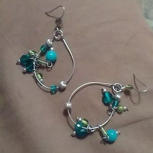 Opal earrings